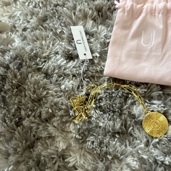 Brand New Uncommon James Paperclip Gold Necklace - Picture 5 of 9